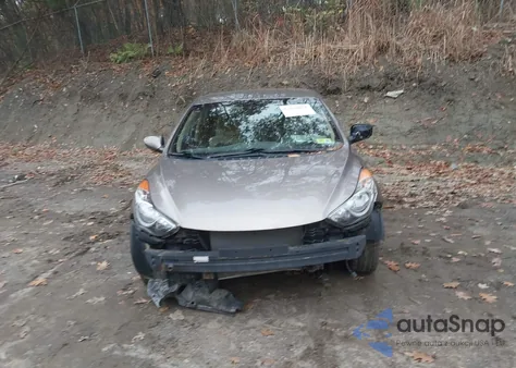 2012 Hyundai Elantra Gls из США, поврежденный, VIN 5NPDH4AE4CH097433